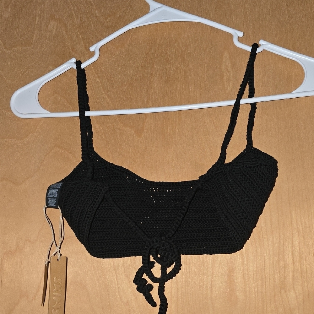 NWT SKIMS Crochet Swim Top - Picture 3 of 6